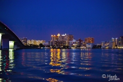 Sarasota Bay at Night